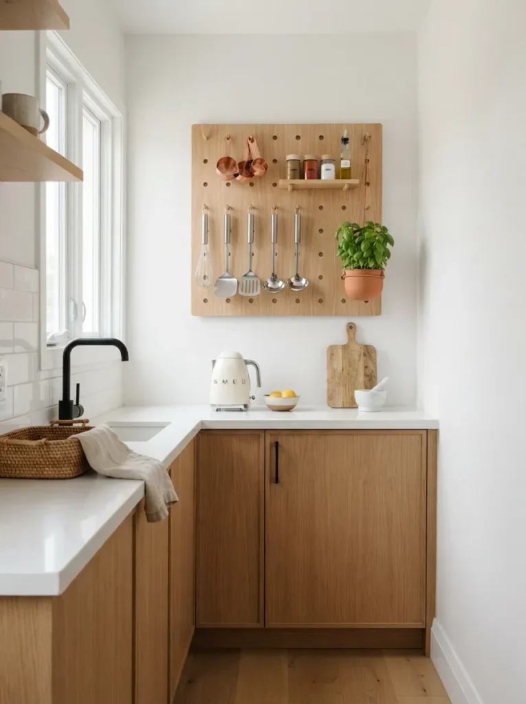 2. hang a pegboard on 202608030609