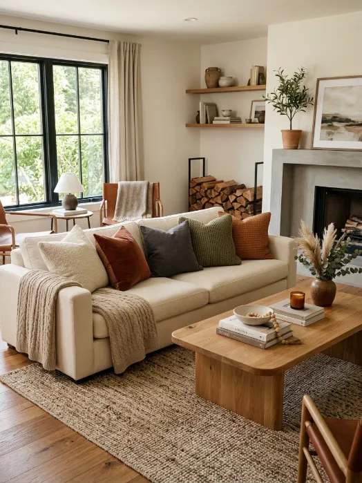 Add extra throw pillows