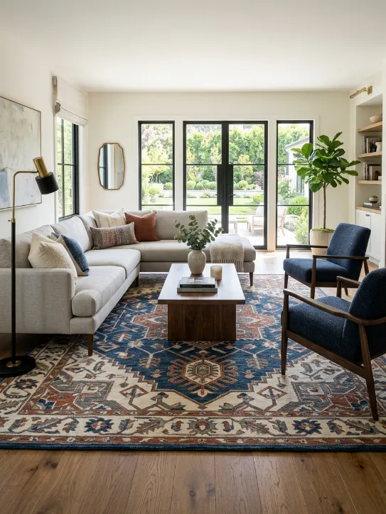 Add a statement rug