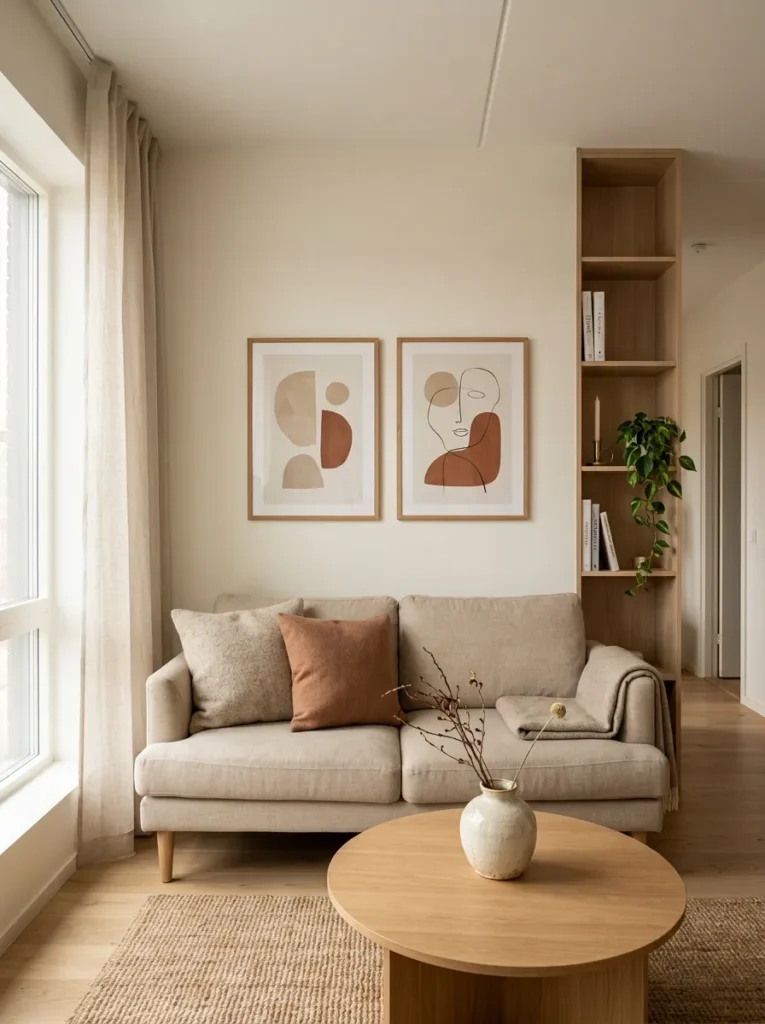 Avoid overcrowding with decor
