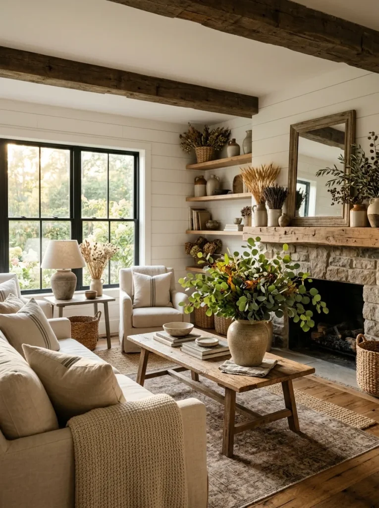 Bring in fresh or dried florals
