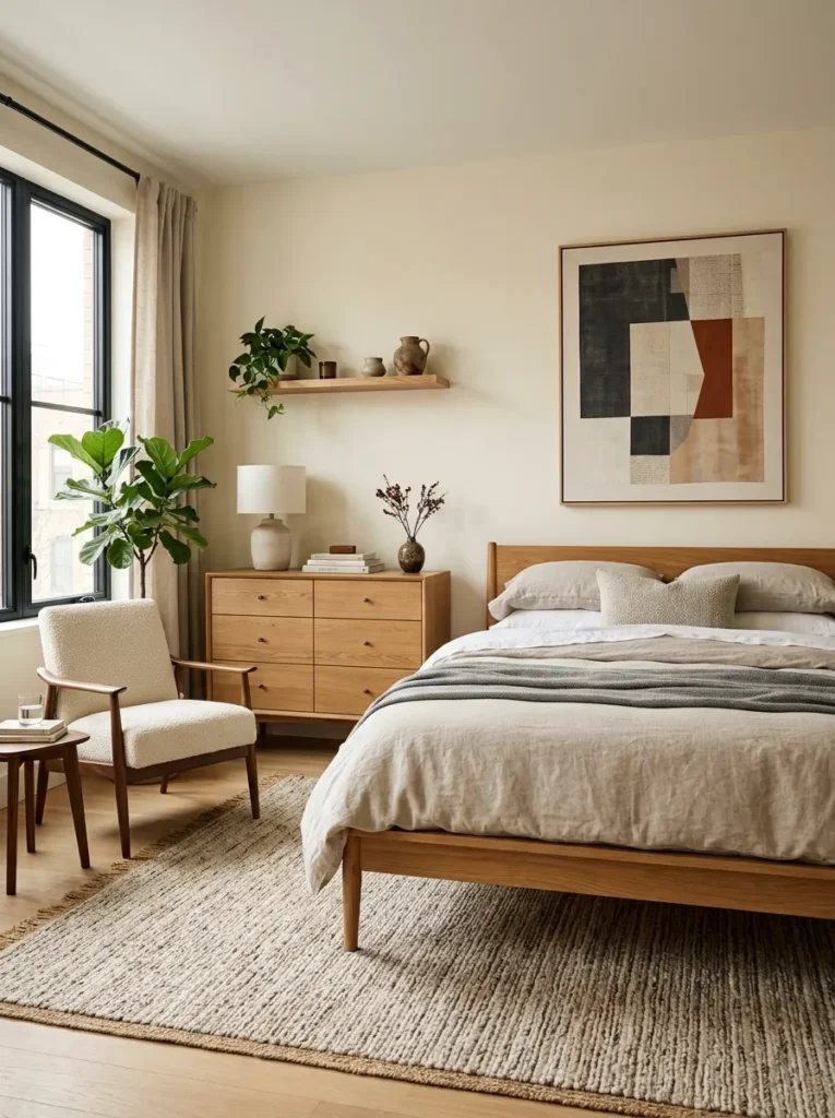 Choose furniture with legs instead of skirted bases
