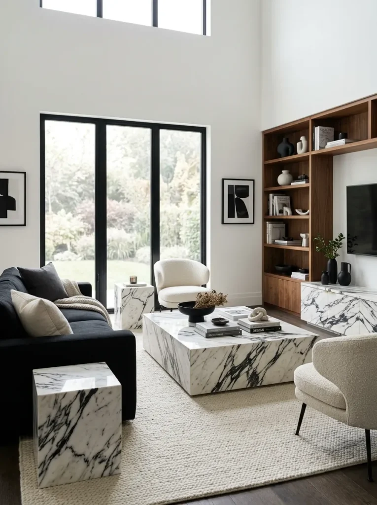 Choose marble or marble look surfaces