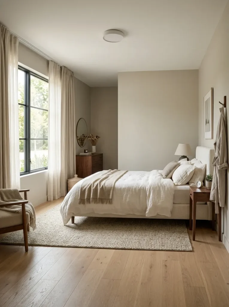Choose a bed size that fits the room, not just the mattress you want