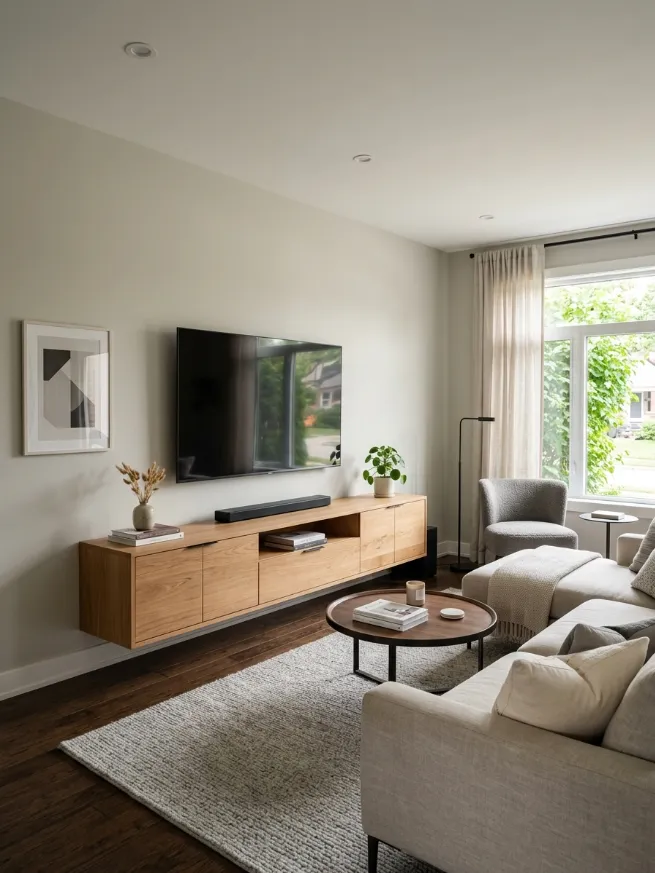 Choose a media console with style