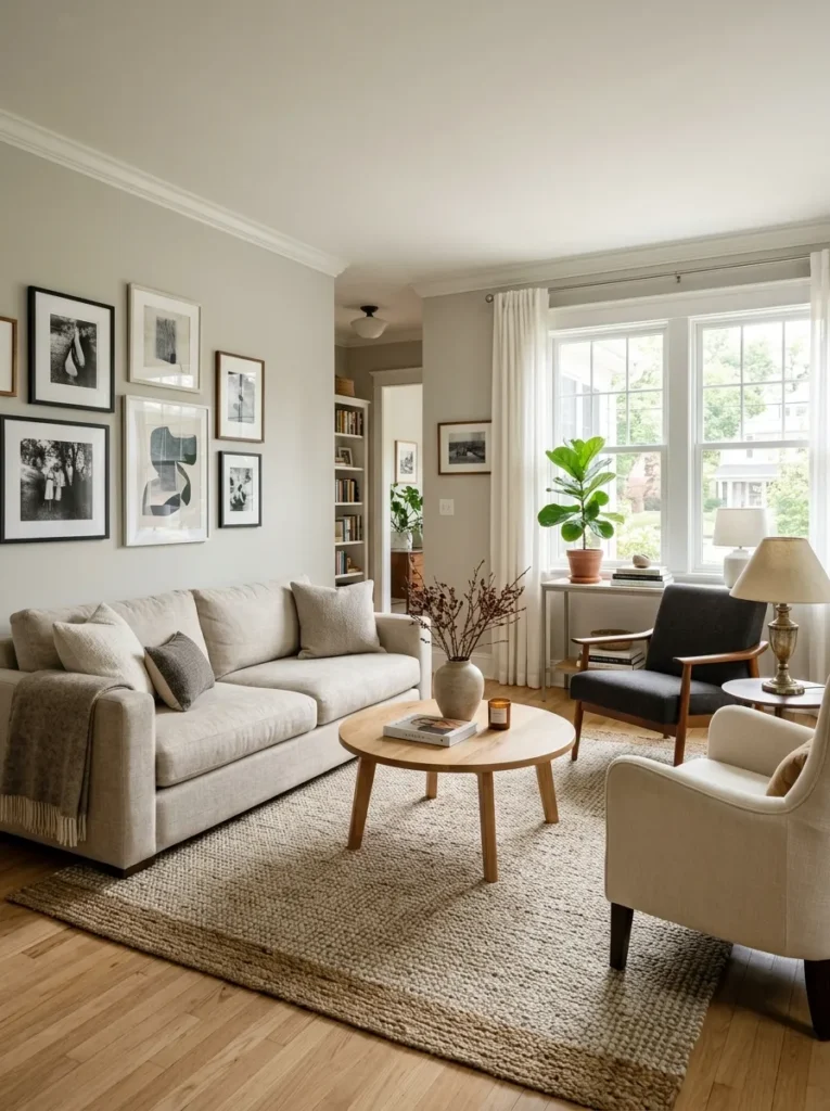 Choose a small scale coffee table