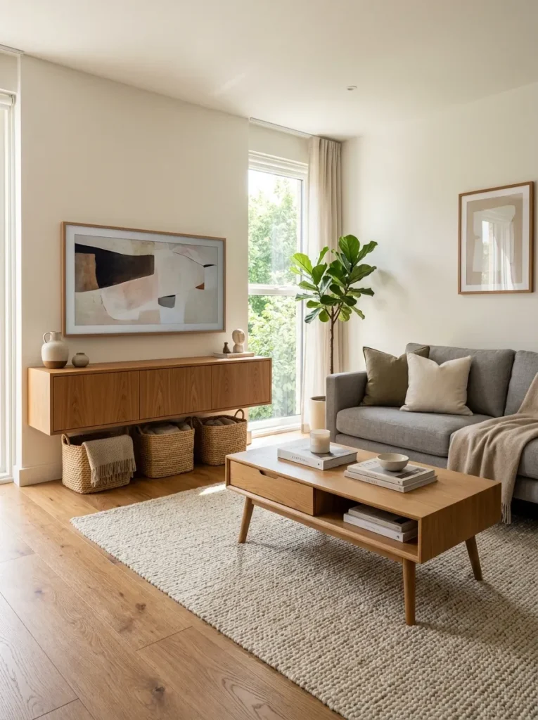 Keep cords and clutter hidden