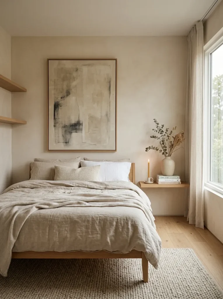 Keep decor minimal and intentional