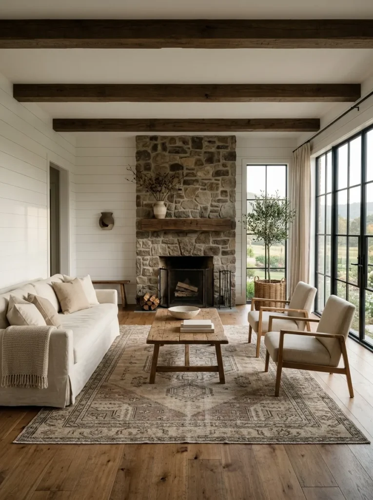 Keep the overall look simple and uncluttered
