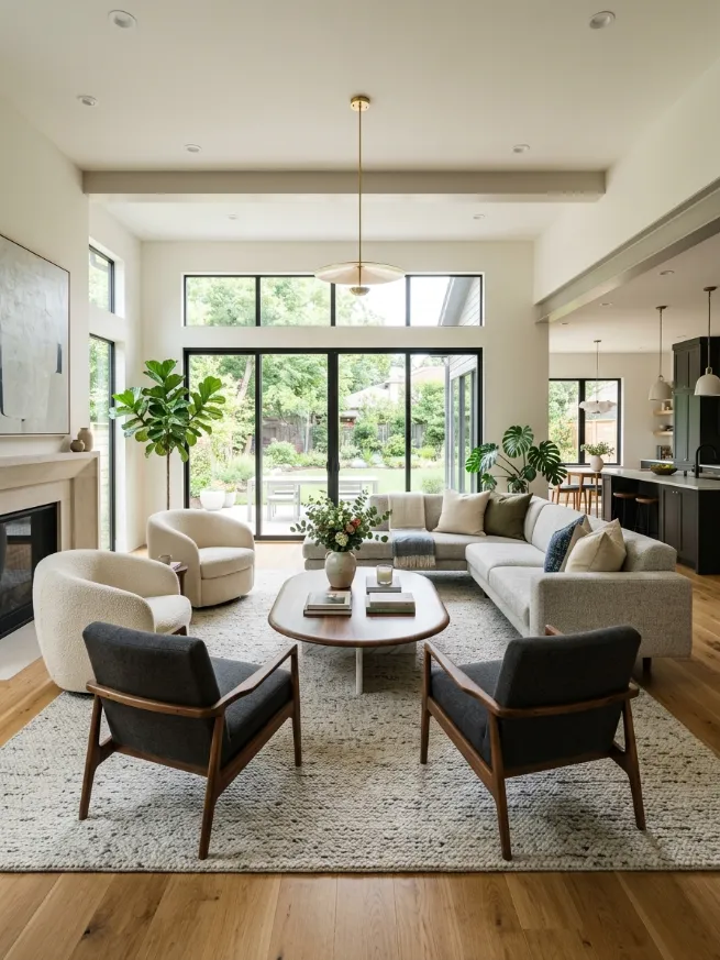 Rearrange your furniture layout