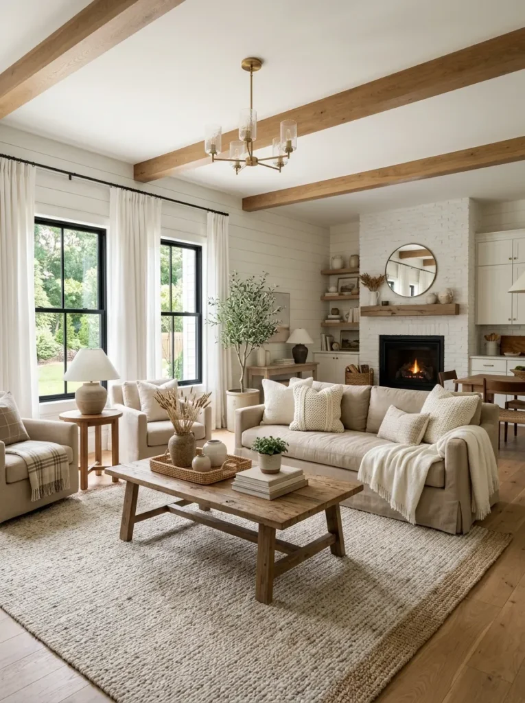 Start with a neutral color palette