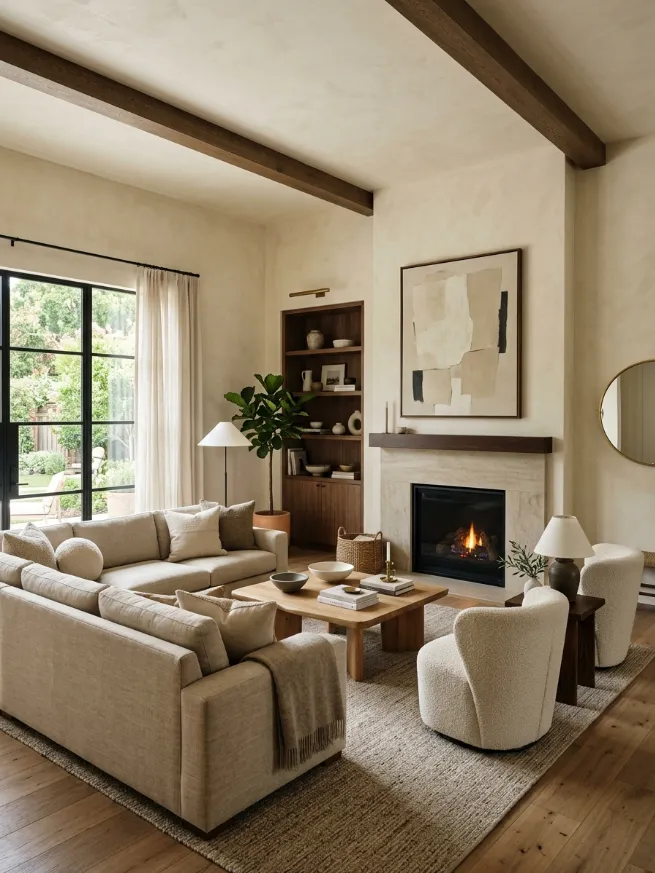Try textured walls