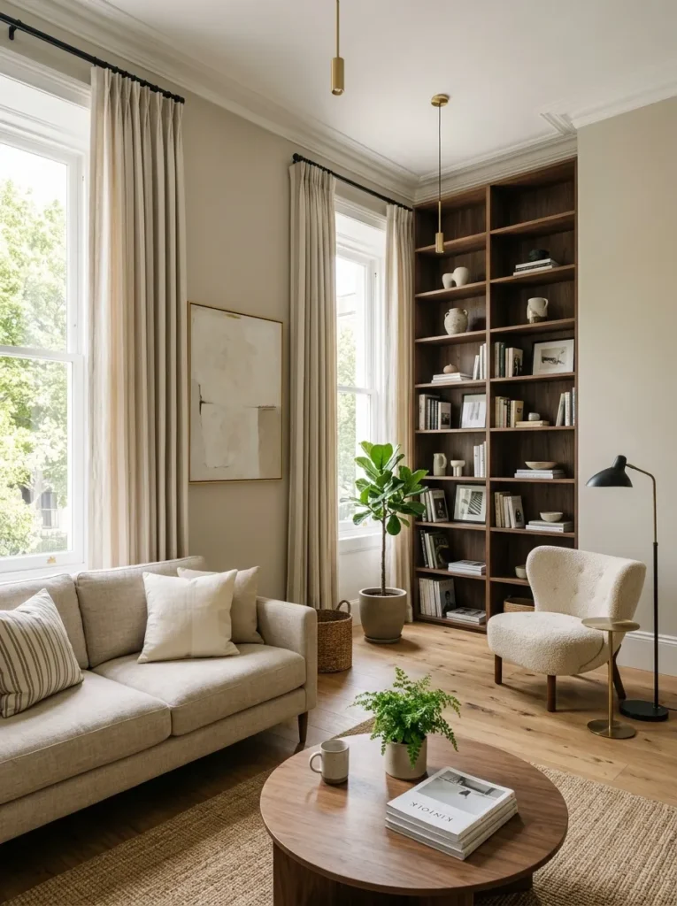 Use vertical stripes or patterns