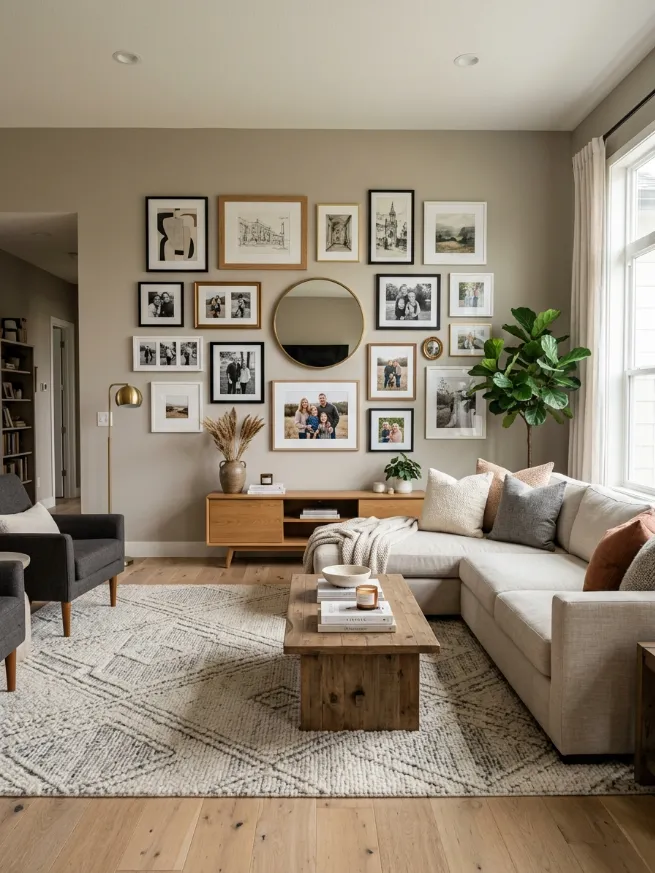 Use a gallery wall
