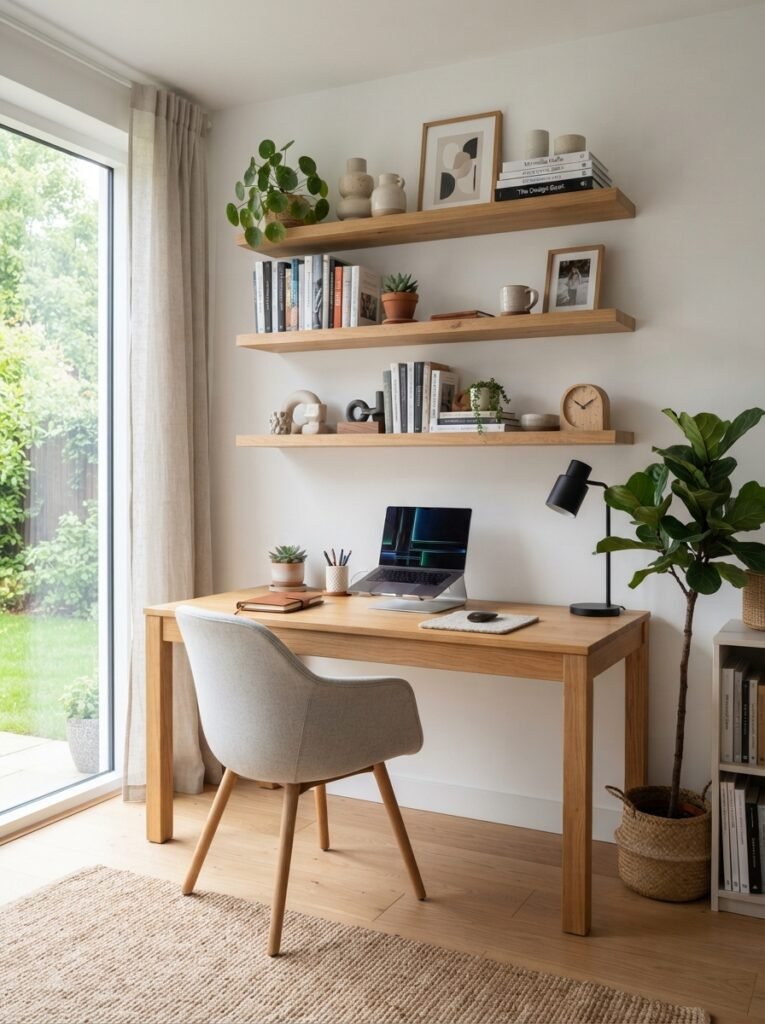 10. use floating shelves for 202608050733