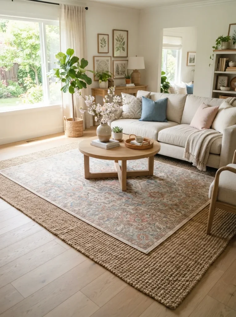 13. layer a smaller rug 202608071307