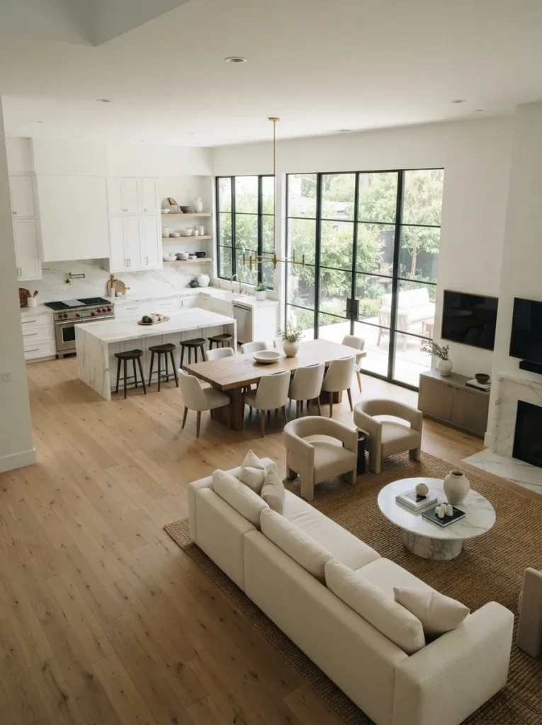 2. pick one consistent flooring 202608051932