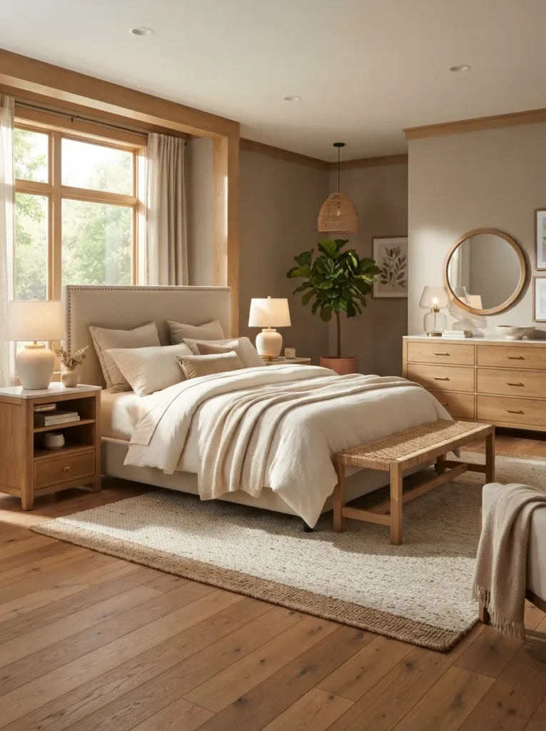 20. add warm, natural wood 202608070432
