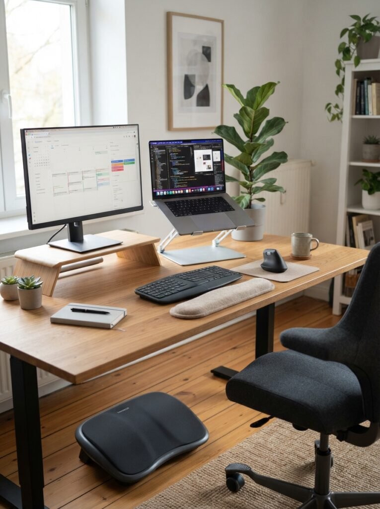 24. choose ergonomic accessories 202608050737