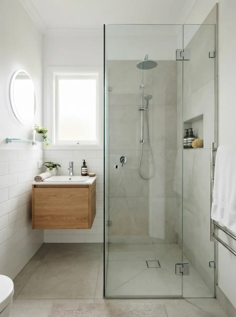 3. use a glass shower 202608070309
