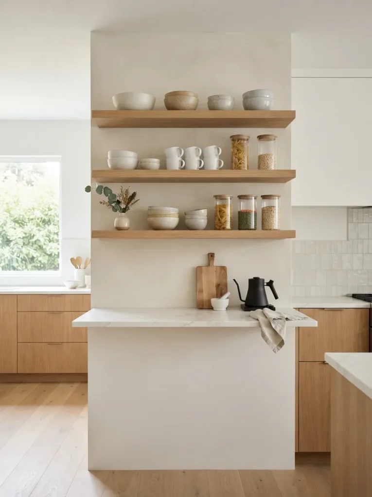 4. try open shelving with 202608030553